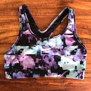 Nike dri-fit sports bra, large